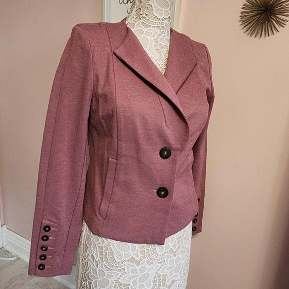 CAbi Jackets & Blazers - LKNW Cabi Pink Rose Applaud Blazer Jacket 3550 Size 6